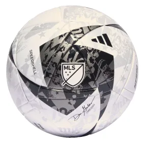 adidas MLS League NFHS Ball White/Black