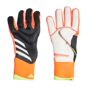 Adidas Predator Pro Goalkeeper Gloves - Black Solar Red Yellow