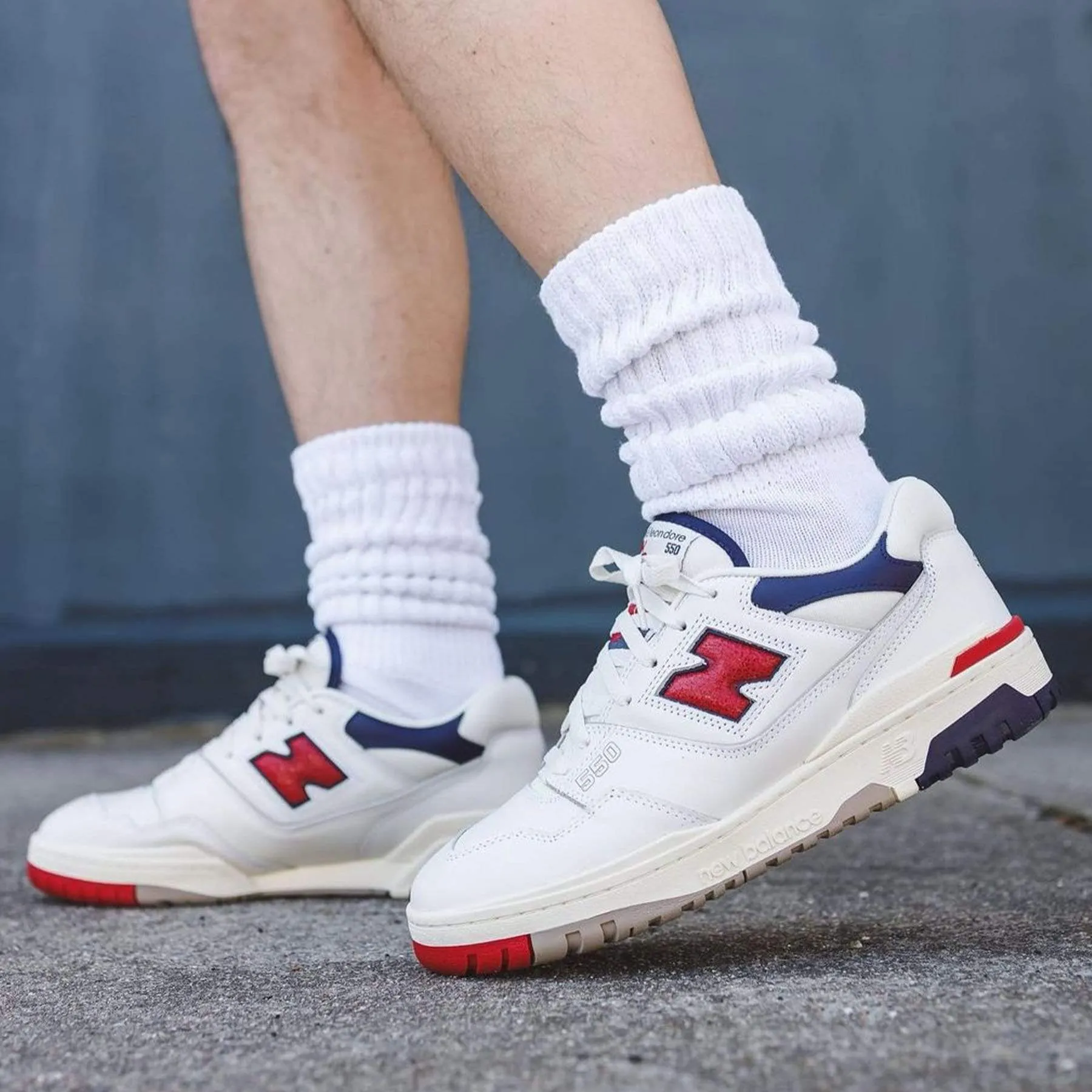 Aimé Leon Dore x New Balance 550 ‘Red Navy’