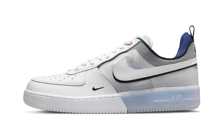 Air Force 1 Low React Split White Photo Blue