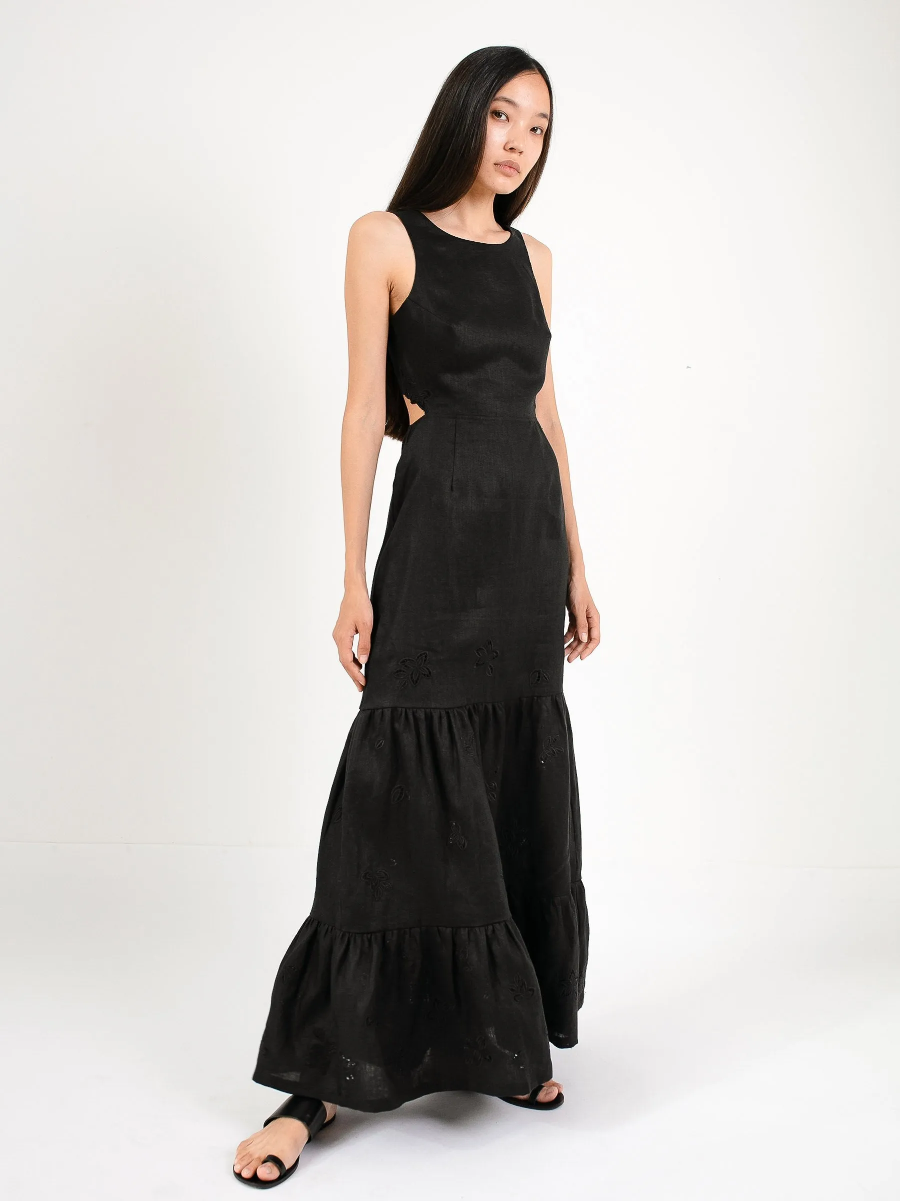 Alena Tiered Maxi Dress