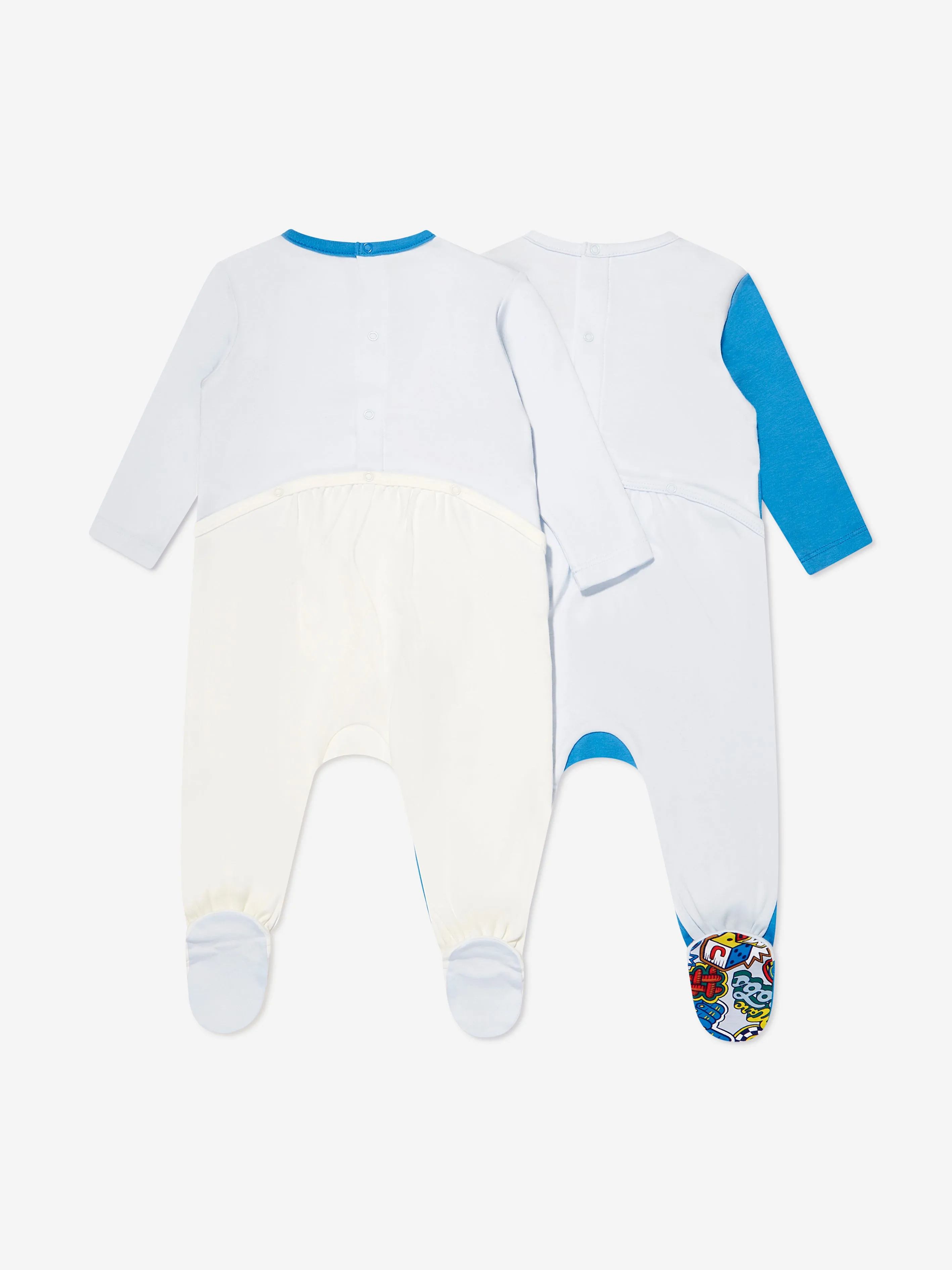 Baby Boys Babygrow Set in Blue