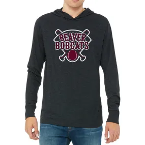 Beaver Bobcats Diamond Super Soft Long Sleeve Hooded Tee