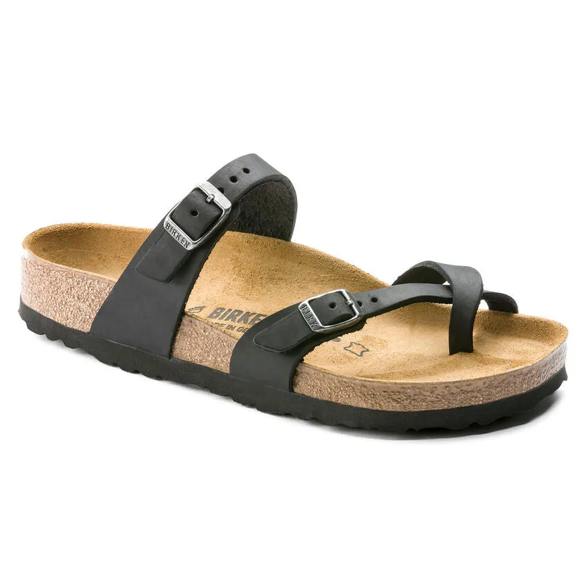 Birkenstock Mayari full grain oiled leather r171481 black