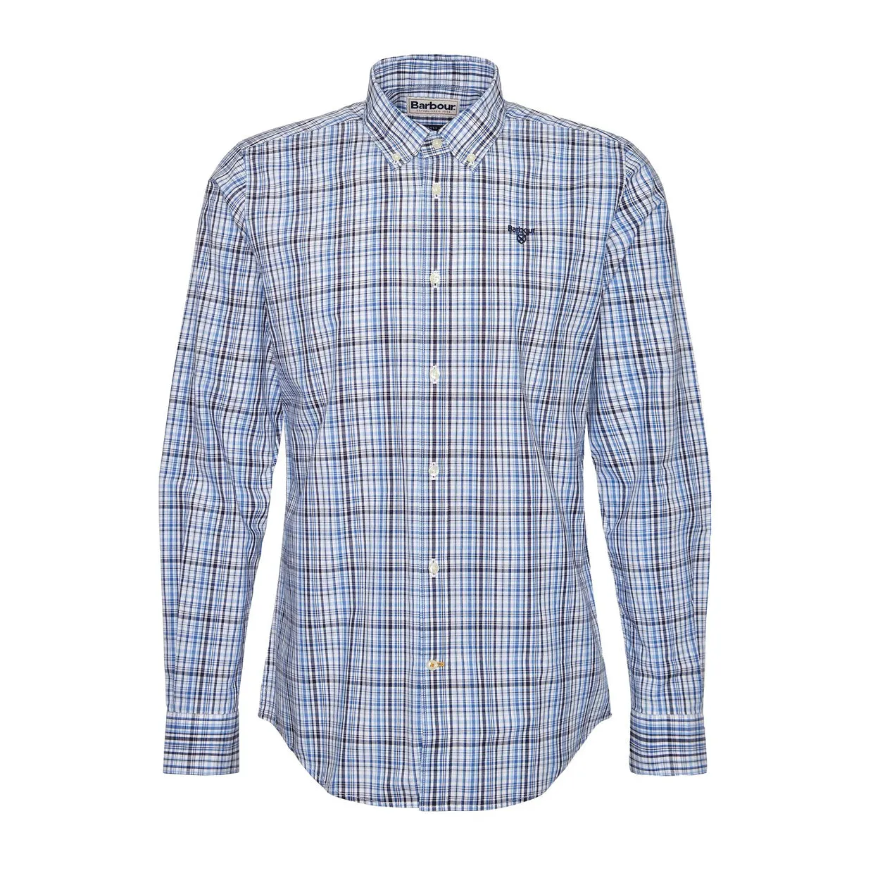 Camicia Uomo Barbour Baxley Blu Multicolor