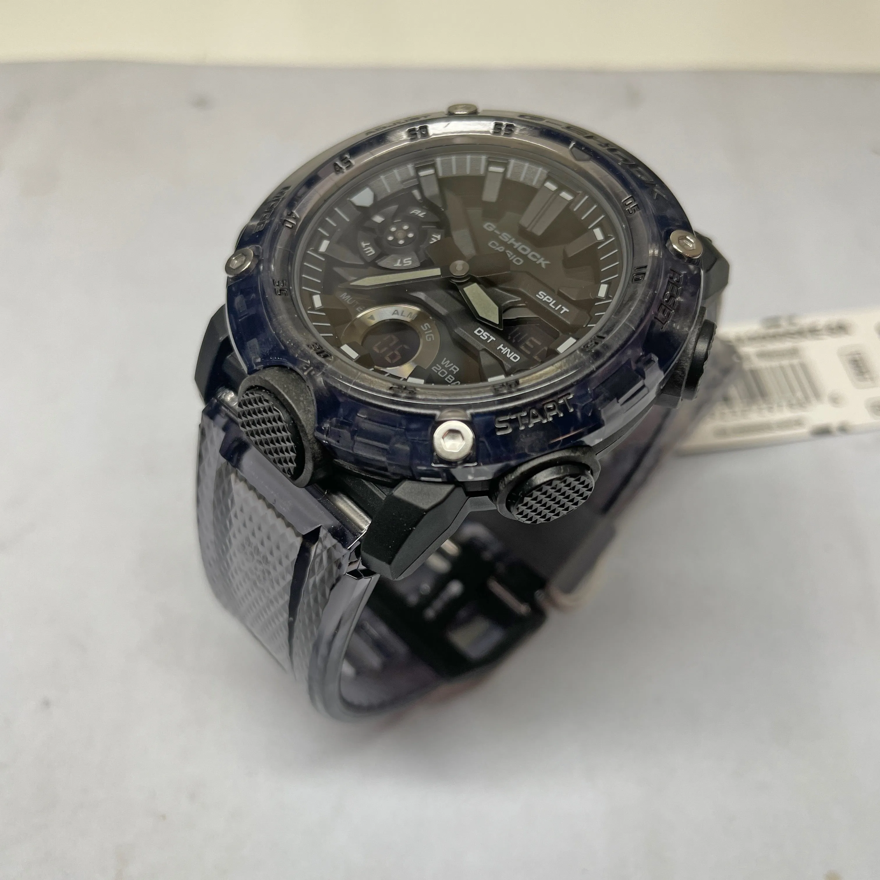 Casio G-Shock GA2000SKE-8A Transparent Pack Clear Dark Grey Watch