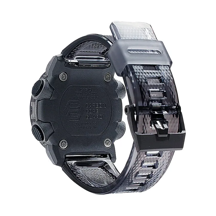 Casio G-Shock GA2000SKE-8A Transparent Pack Clear Dark Grey Watch