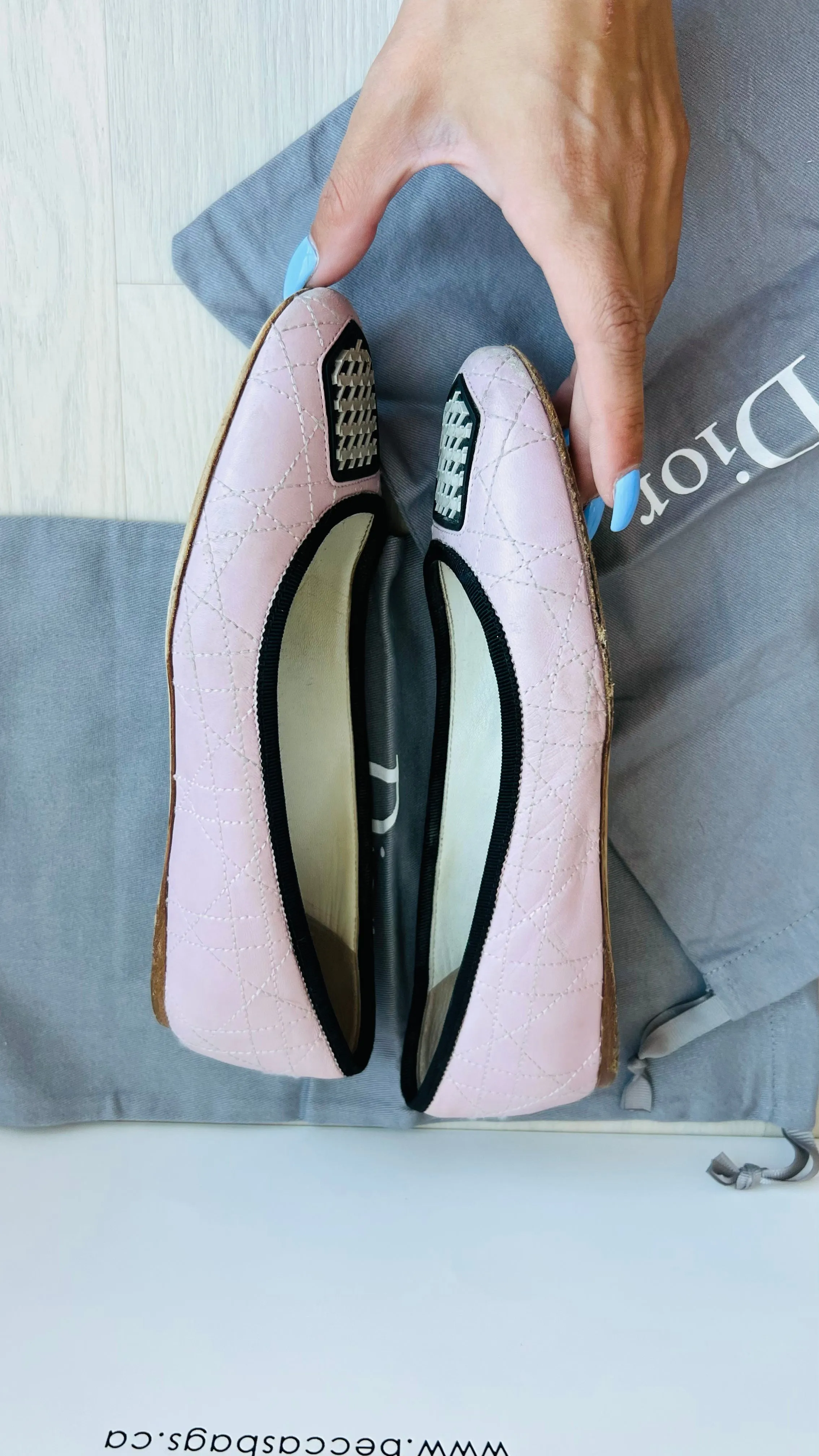 Christian Dior Diorama Flats