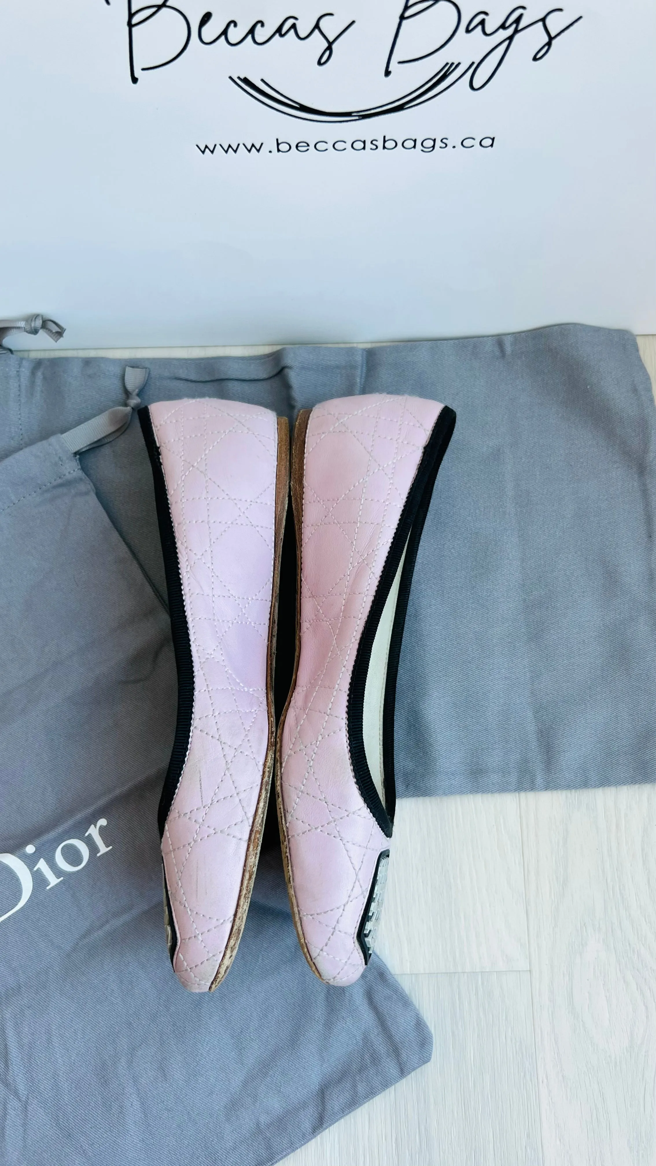 Christian Dior Diorama Flats