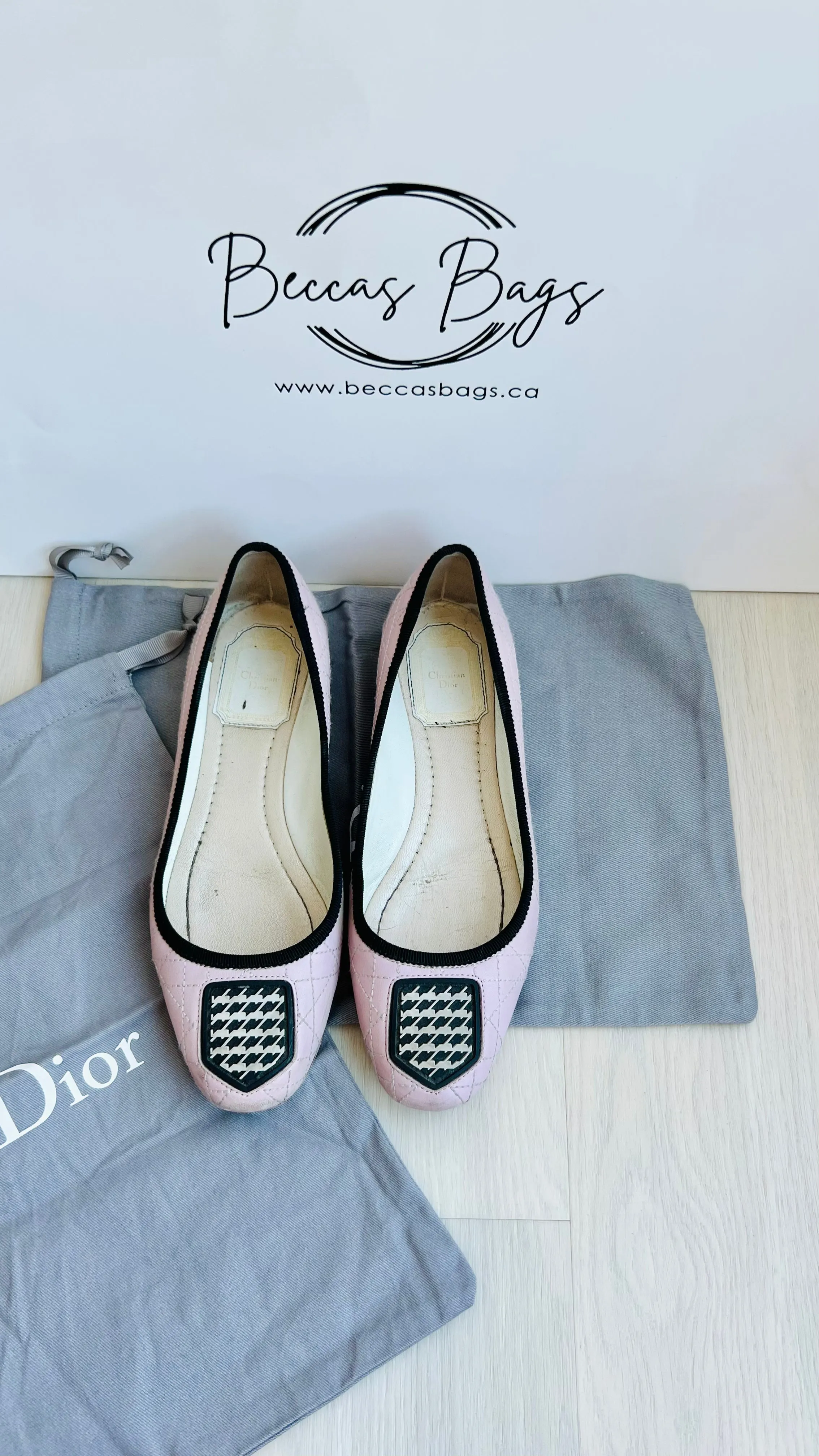 Christian Dior Diorama Flats