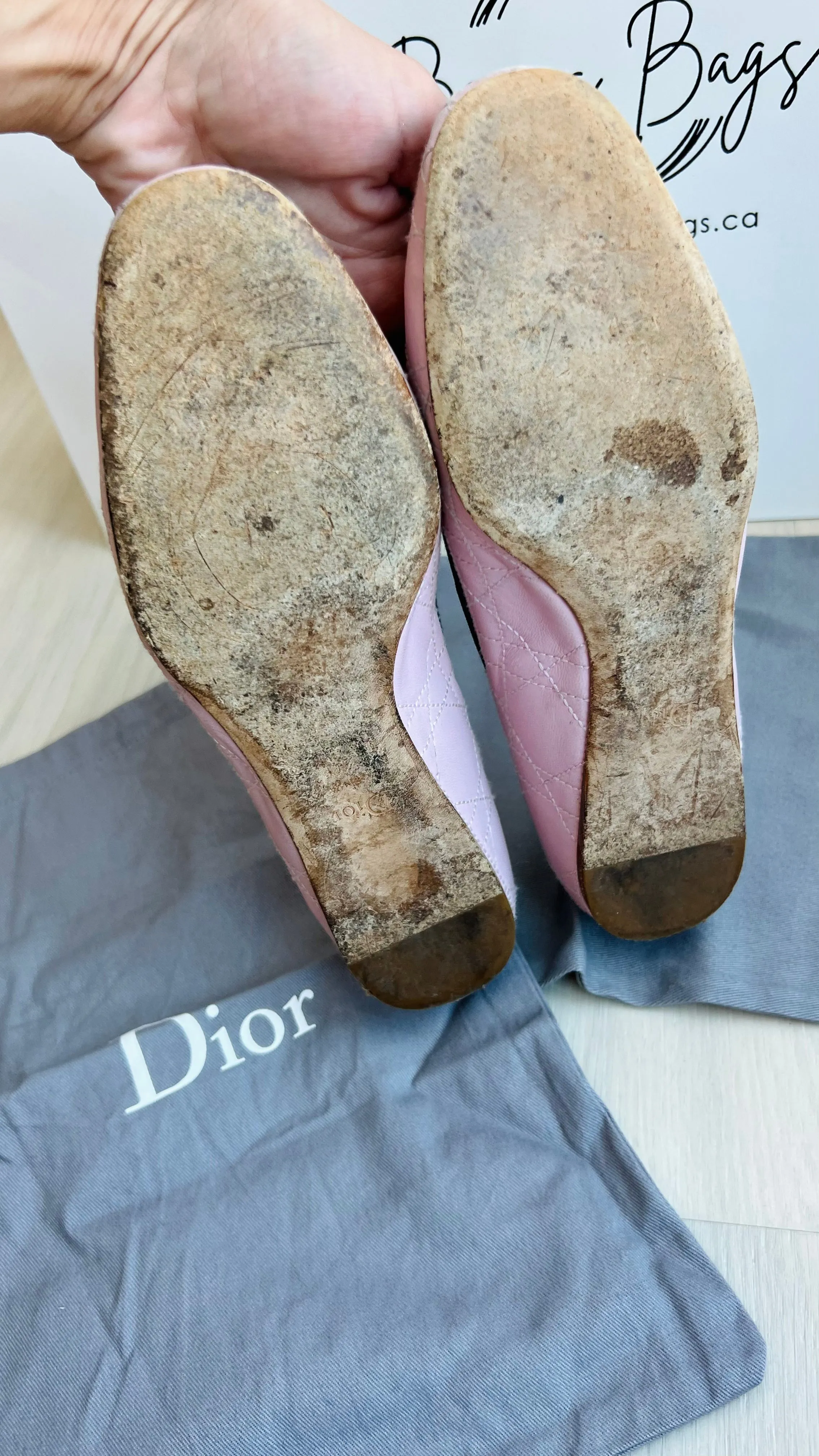 Christian Dior Diorama Flats