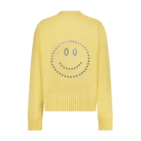 Chunky Grommet Smile Cardigan