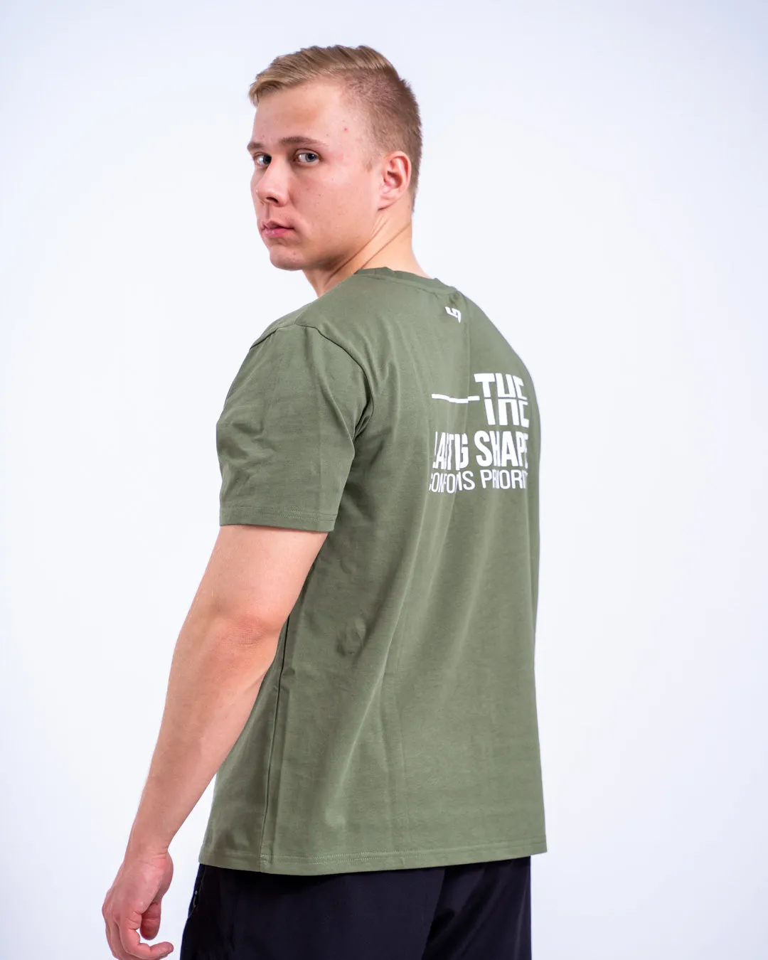 Comfort fit T-shirt - Olive