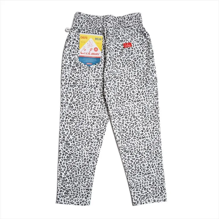 Cookman Chef Pants - Snow Leopard