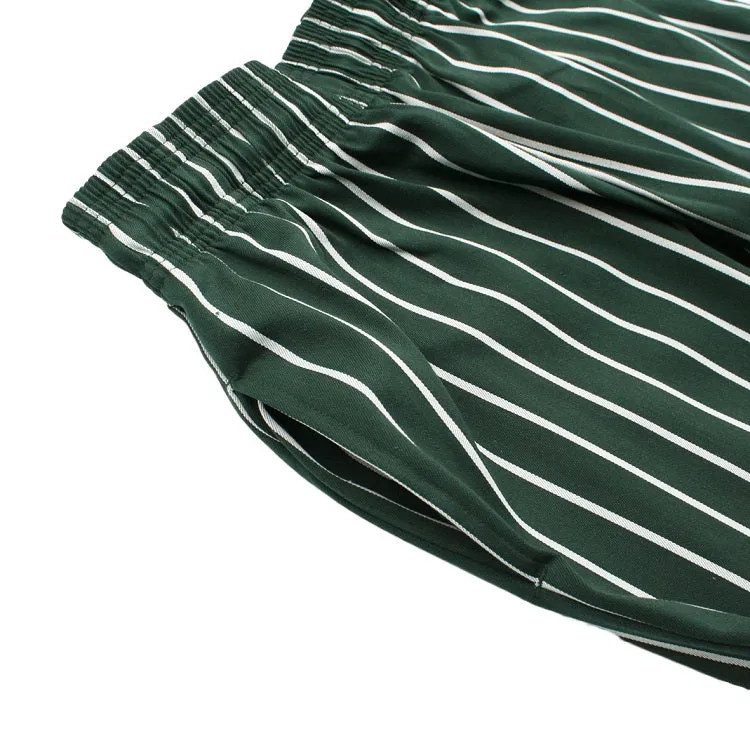 Cookman Chef Pants - Stripe : Dark Green