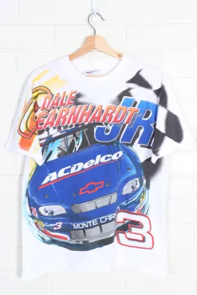 Dale Earnhardt Junior #3 All Over Colourful Print Tee USA Made (M-L)