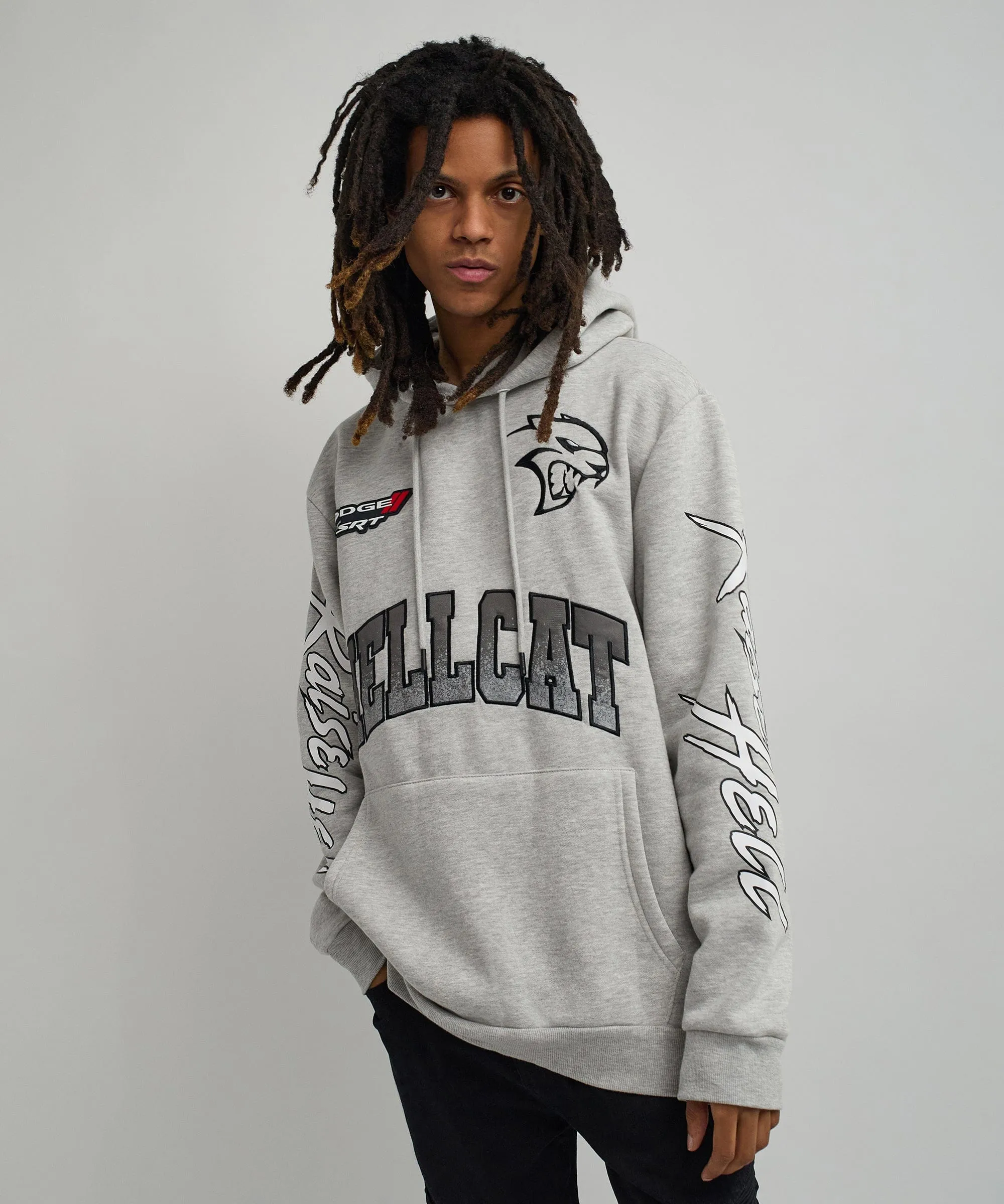 Dodge Hellcat Hoodie - Grey