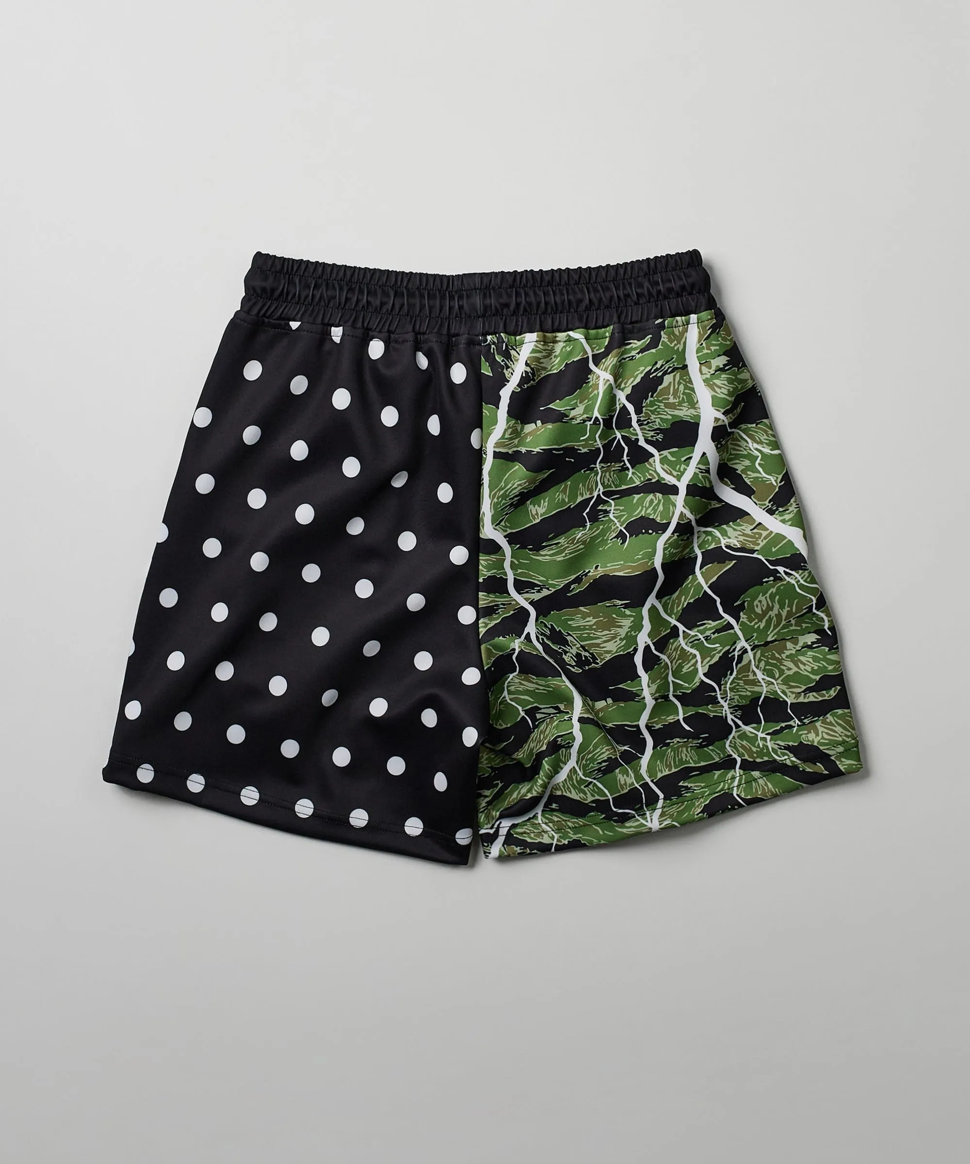 Dots And Camo Split Shorts