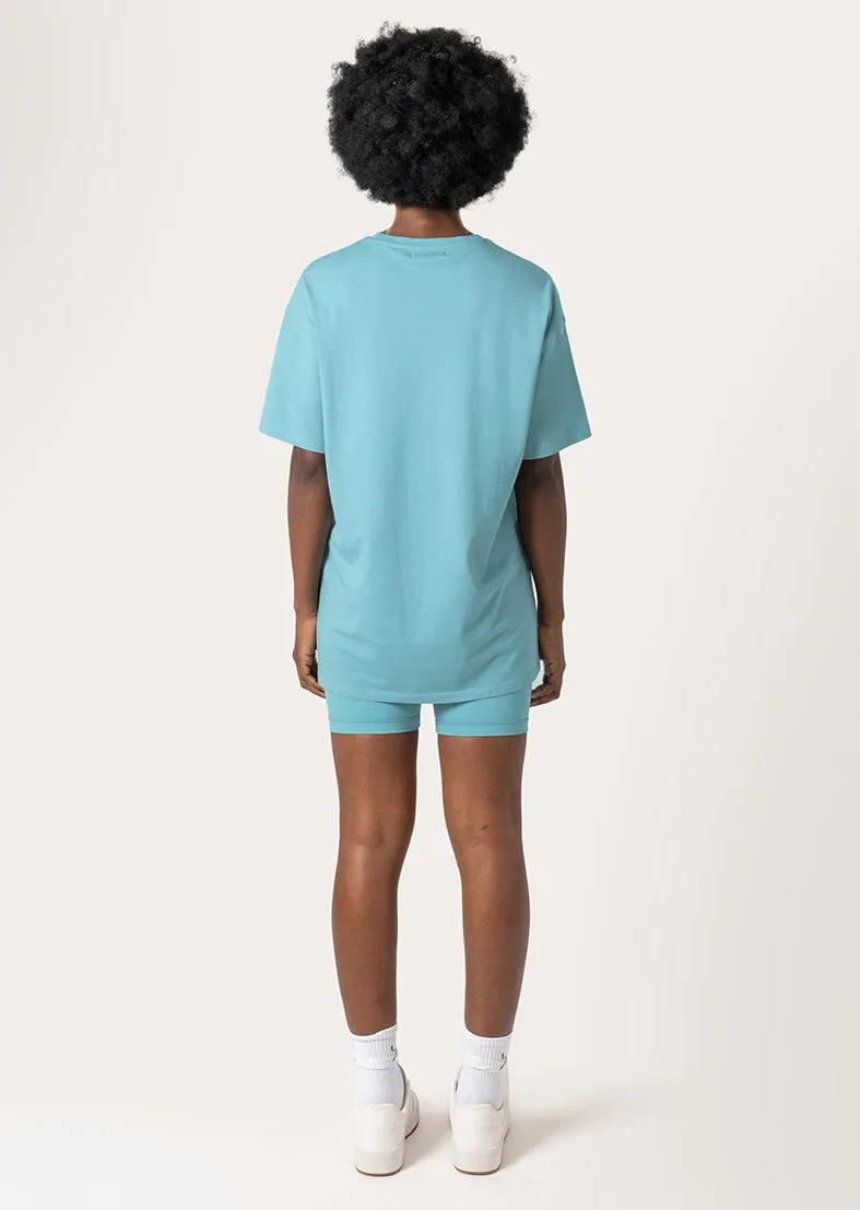 Elevate Boyfriend Tee Smoke Blue FINAL SALE