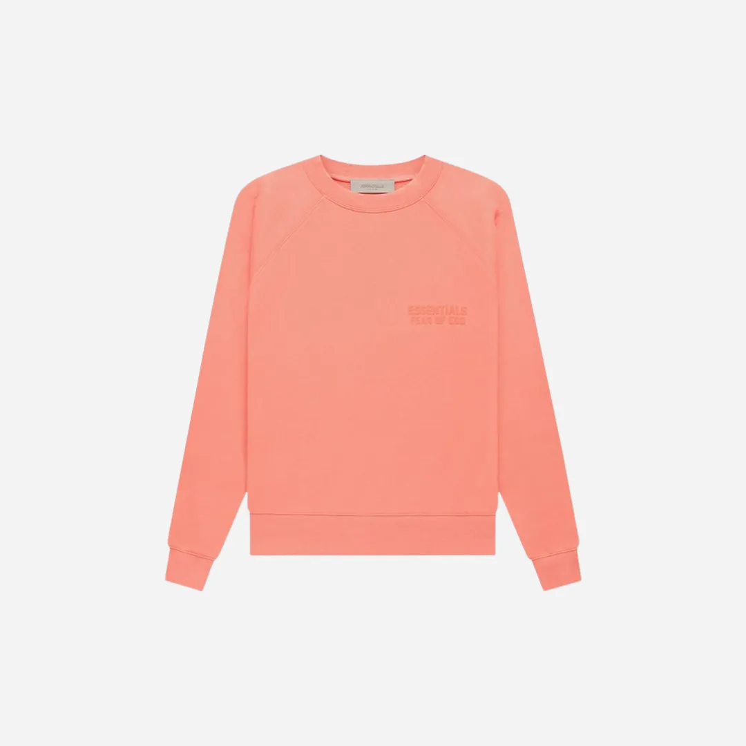 FEAR OF GOD ESSENTIALS CREWNECK CORAL