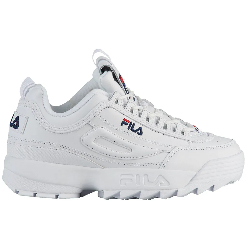 Fila Youth Trainers Disruptor II Sports Low-Top Lace-Up Synthetic - UK 5