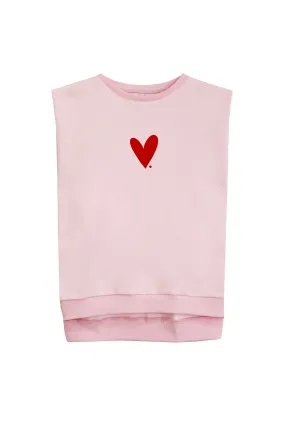 FULL HEART sleeveless Sweatshirt