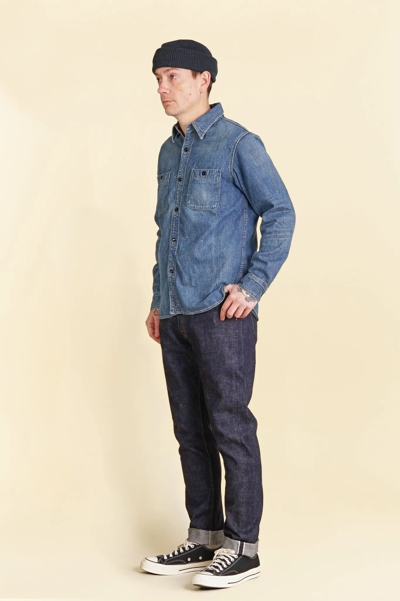 Fullcount 1110 Tapered Selvedge Denim - 13.7oz