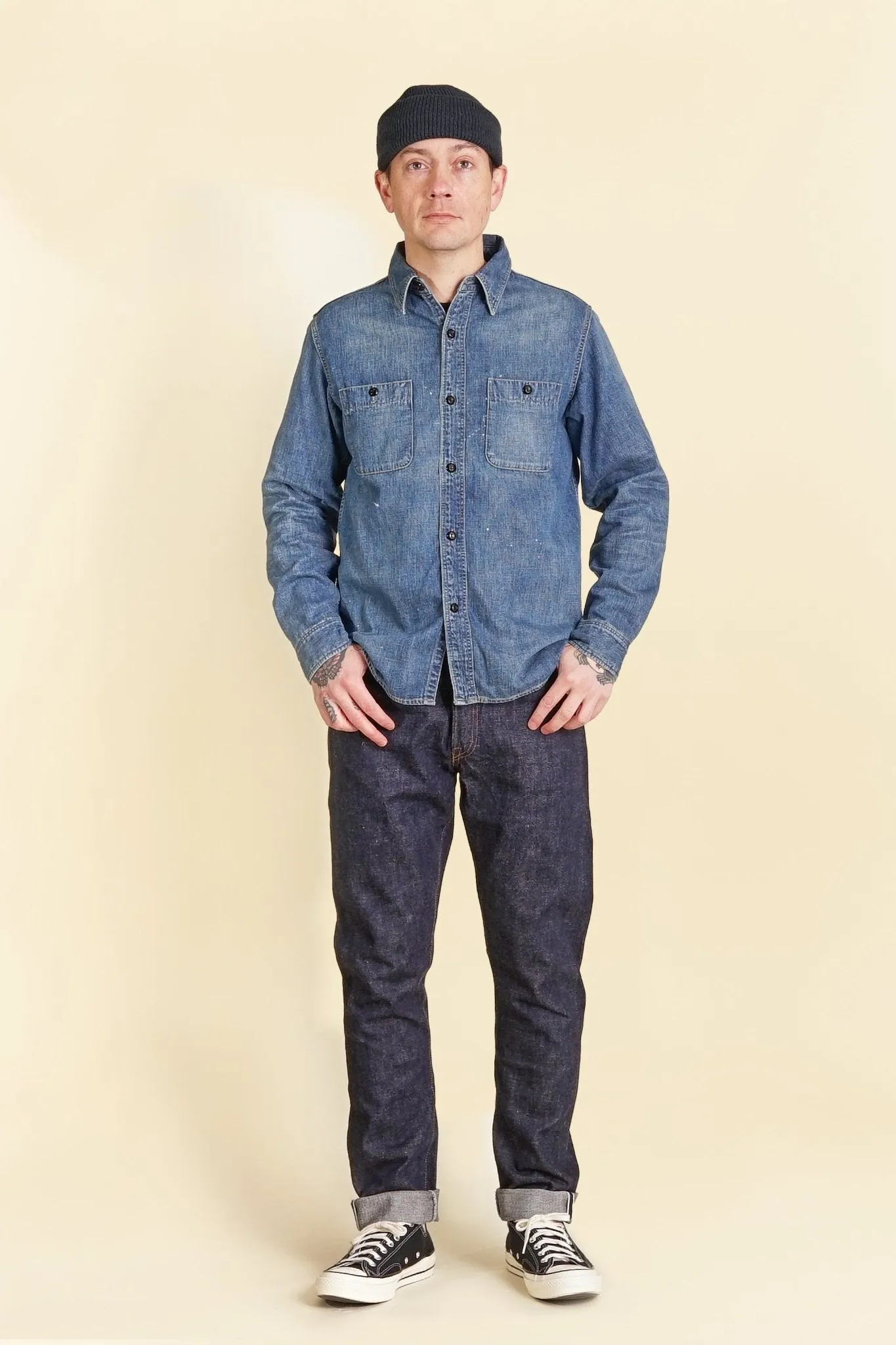 Fullcount 1110 Tapered Selvedge Denim - 13.7oz