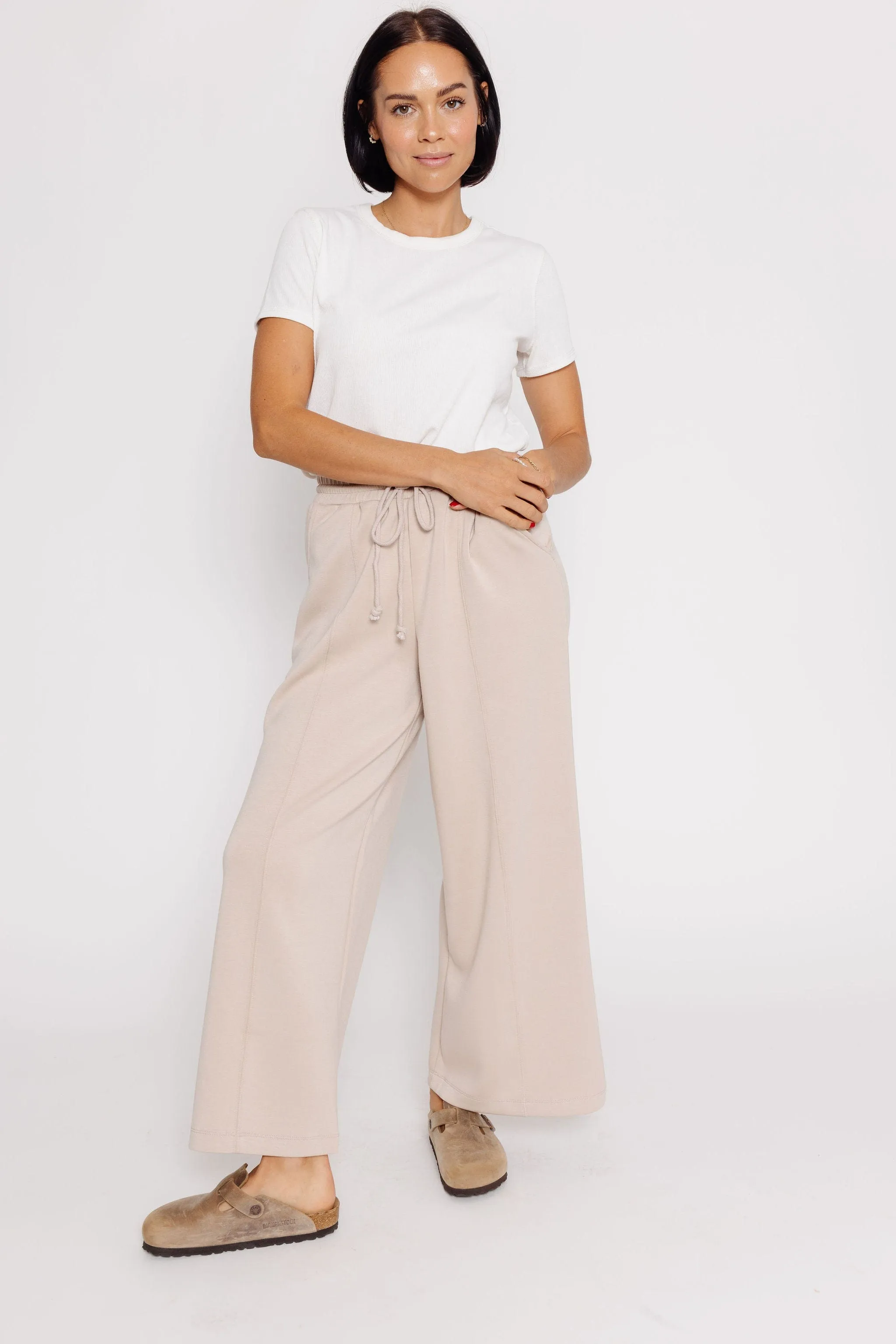 Galway Pant in Stone