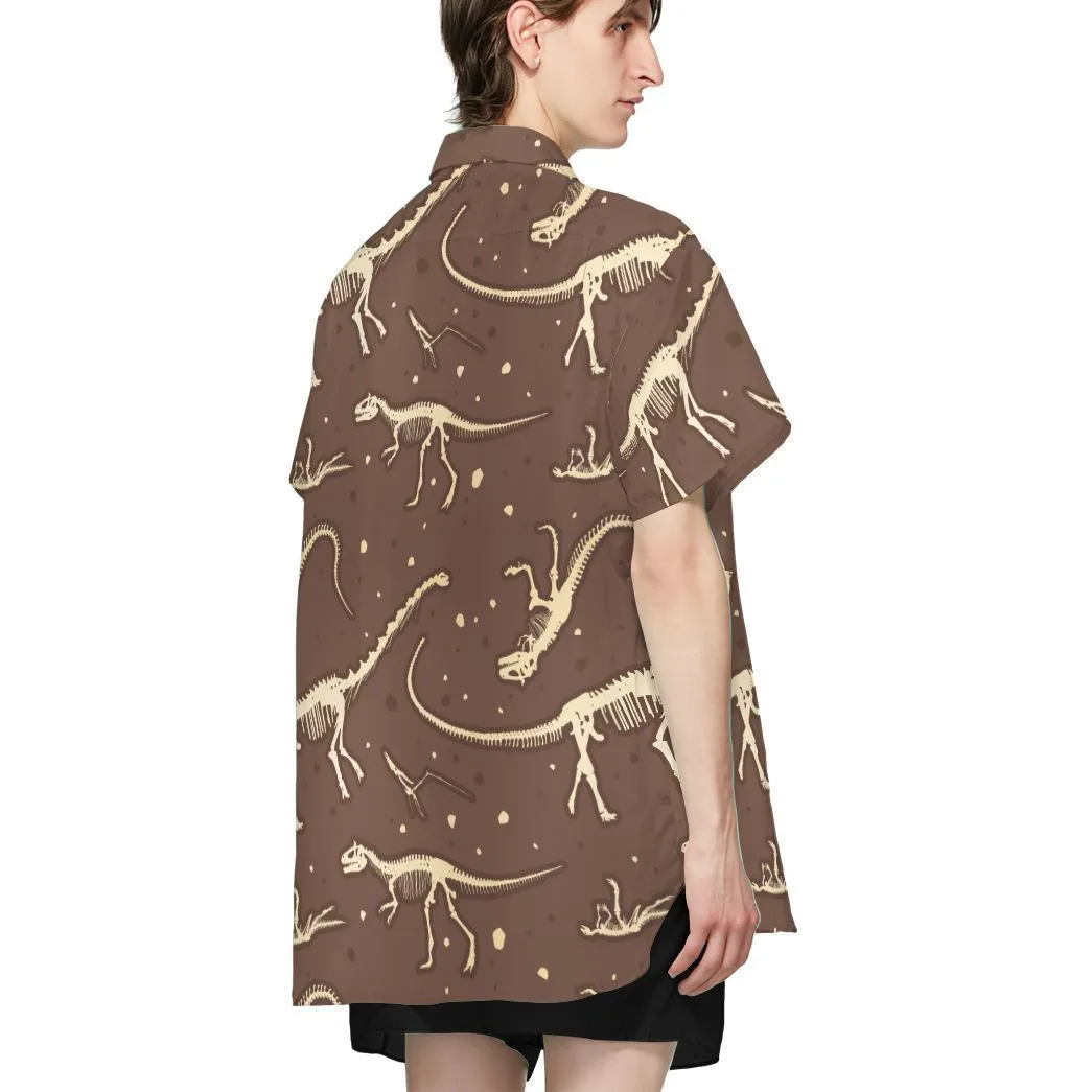 Gearhuman 3D Dinosaurs Fossil Hawaii Shirt