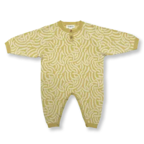 Grown - Organic Jacquard Starsuit - Twiggy