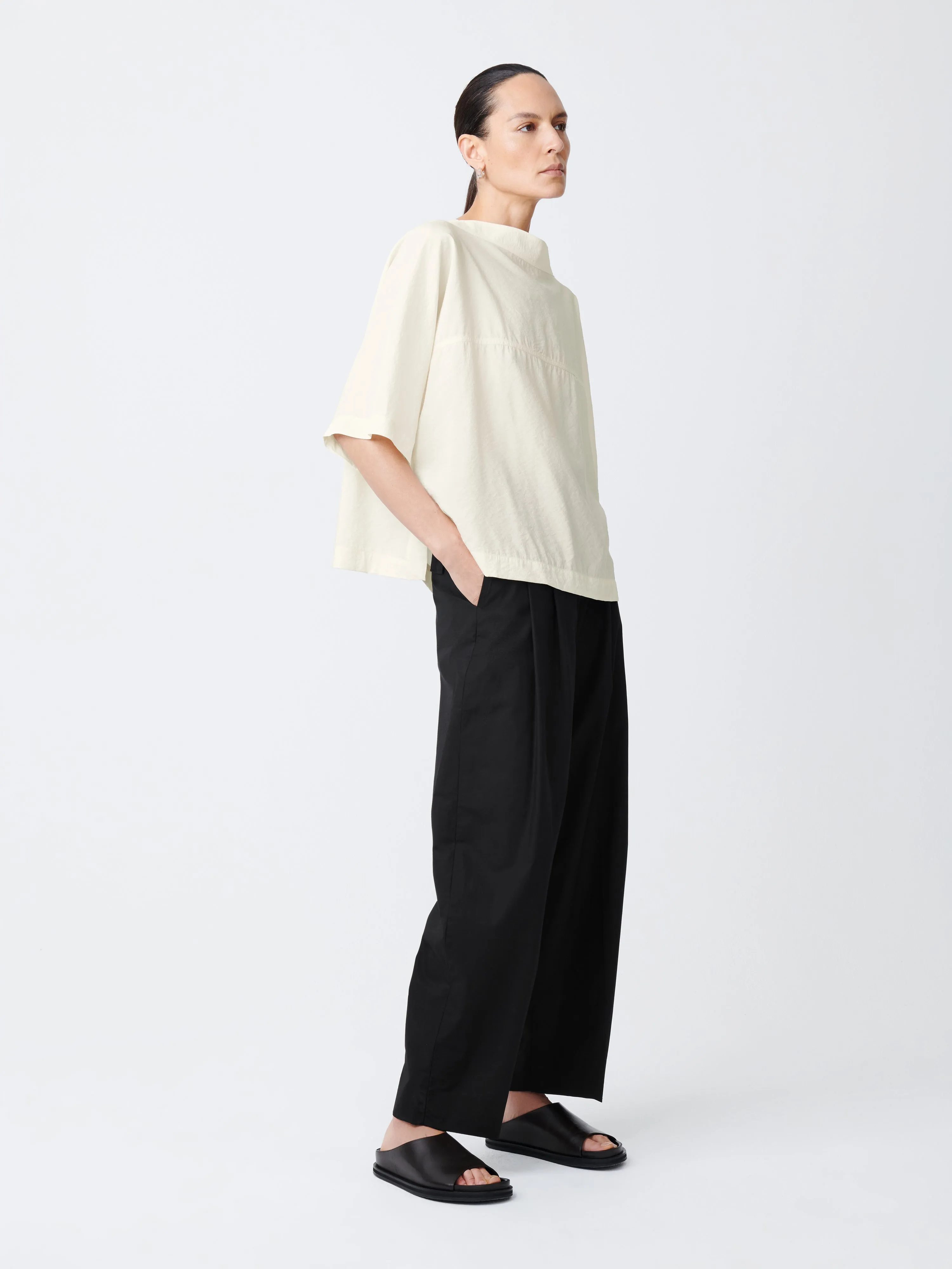 Hesse Top in Parchment