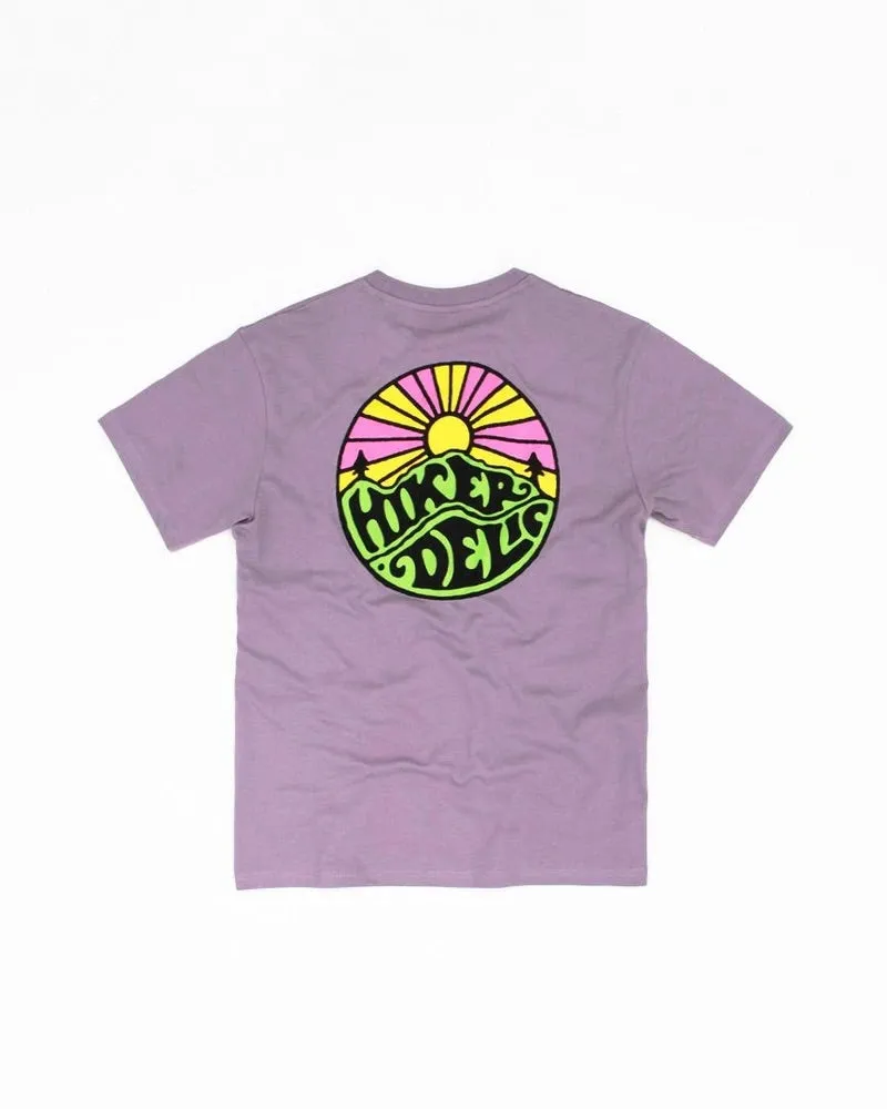 HIKERDELIC Original Logo Short Sleeve T-Shirt Lilac