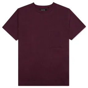 Jersey Braque Pocket Tee - Huckleberry