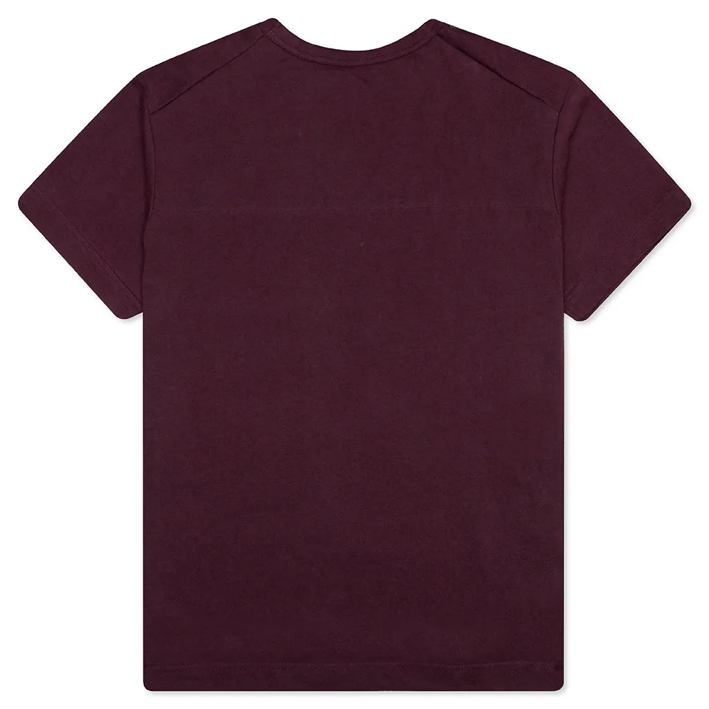 Jersey Braque Pocket Tee - Huckleberry