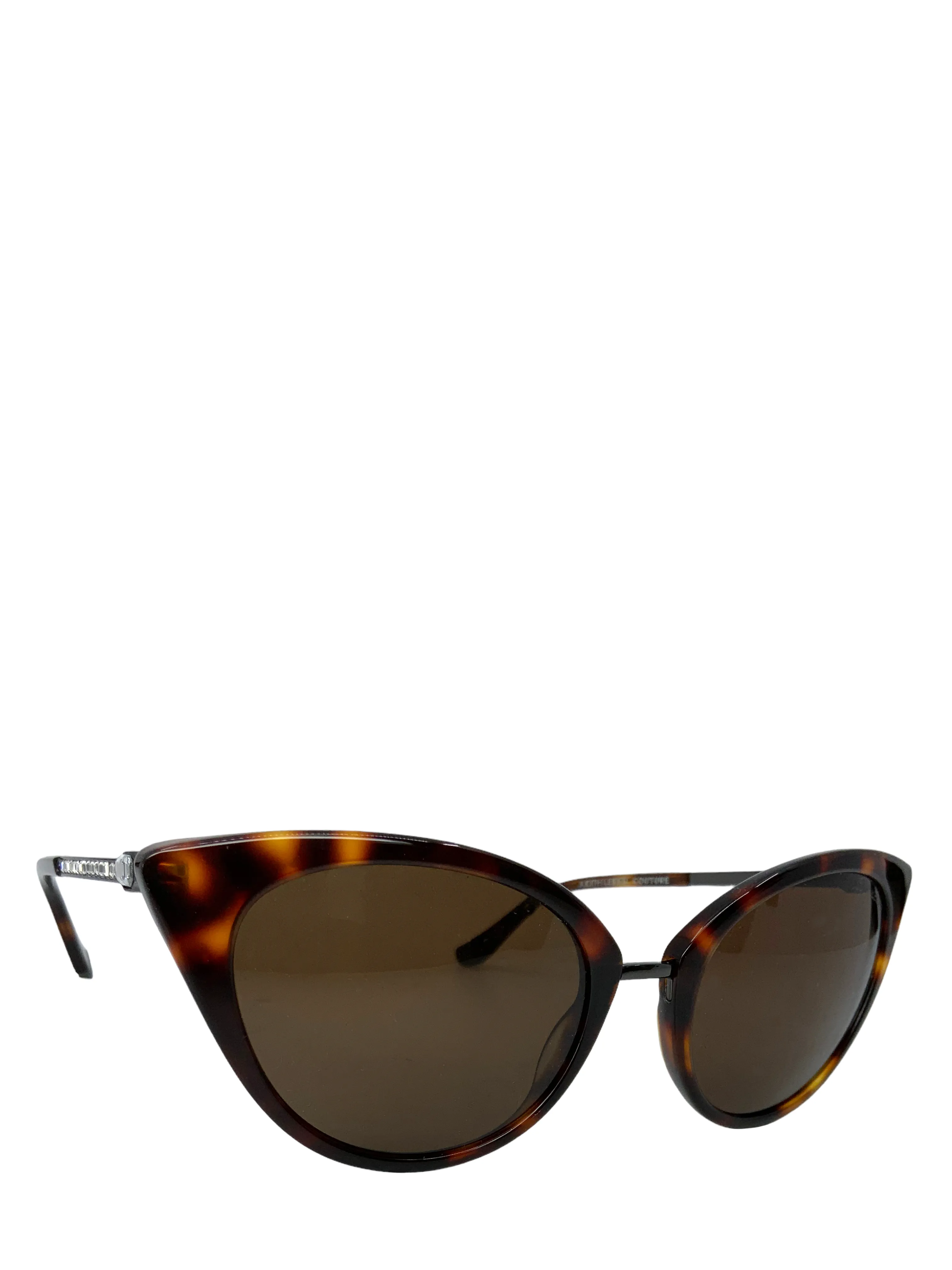 Judith Leiber Comet Sun Tortoise Sunglasses