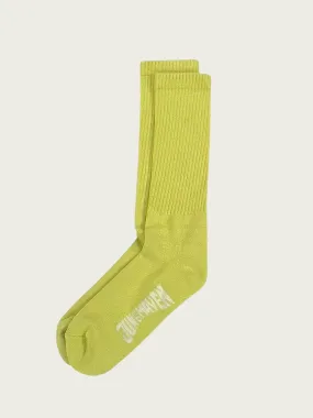 Jungmaven Crew Socks - Limelight