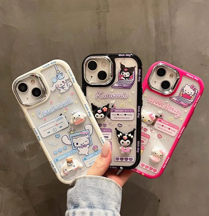 Kawaii Phone Case for iphone 11/11pro/11pro max/12/12mini/12pro/12pro max/13/13pro/13pro max/14/14plus/14pro/14pro max PN6188