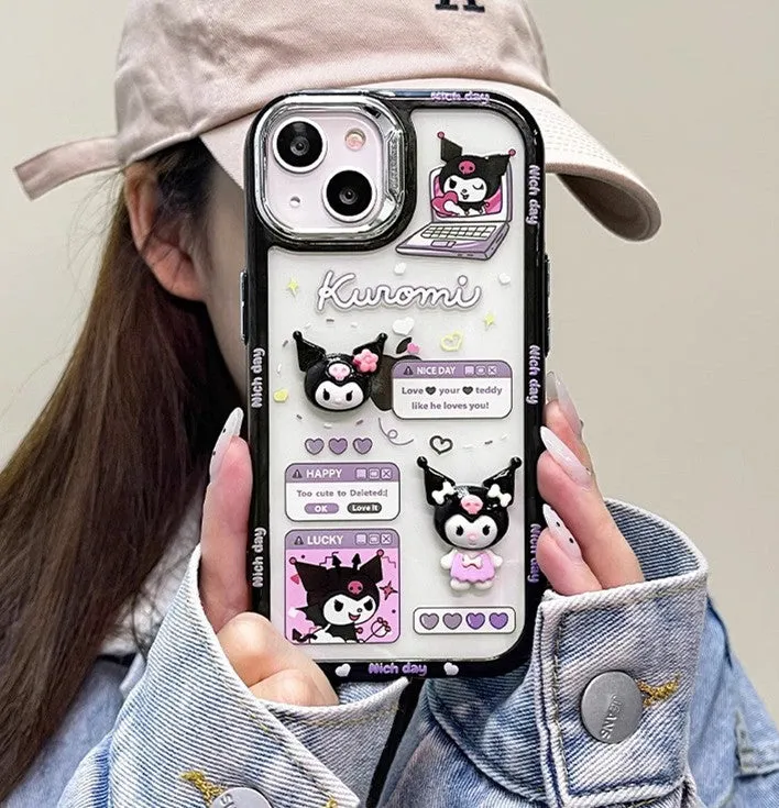 Kawaii Phone Case for iphone 11/11pro/11pro max/12/12mini/12pro/12pro max/13/13pro/13pro max/14/14plus/14pro/14pro max PN6188