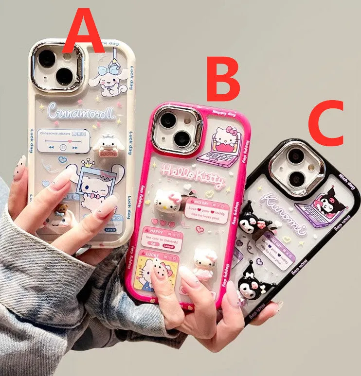 Kawaii Phone Case for iphone 11/11pro/11pro max/12/12mini/12pro/12pro max/13/13pro/13pro max/14/14plus/14pro/14pro max PN6188