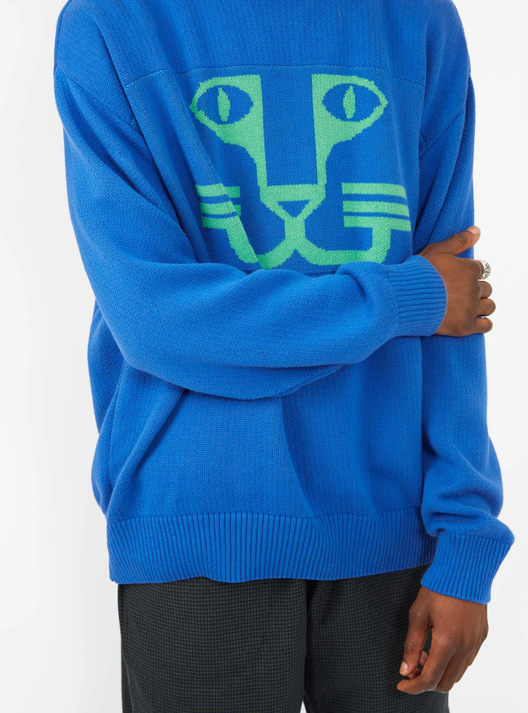 Kendrew Tiger Crew Royal Blue