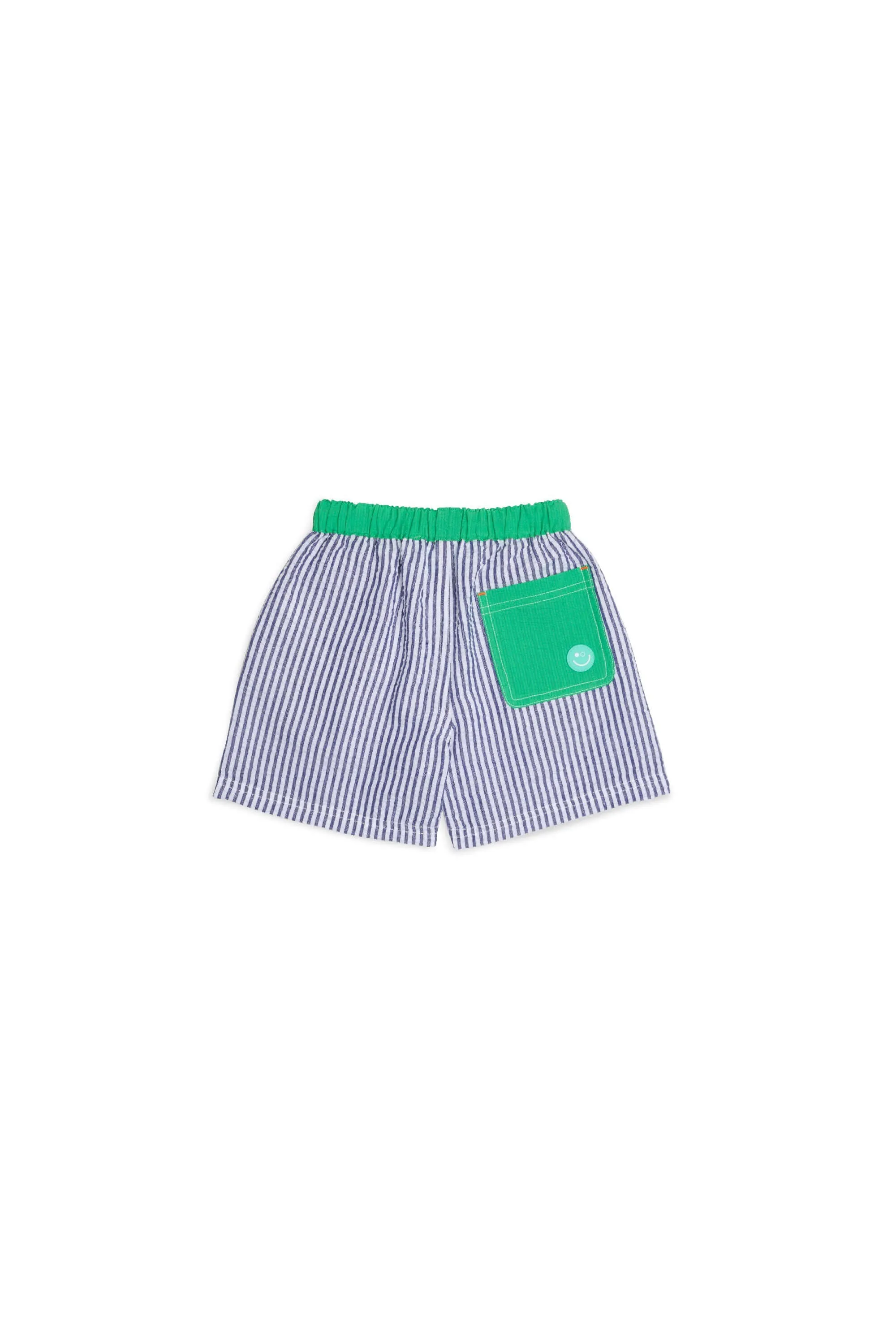 Kids Striped Seersucker Shorts