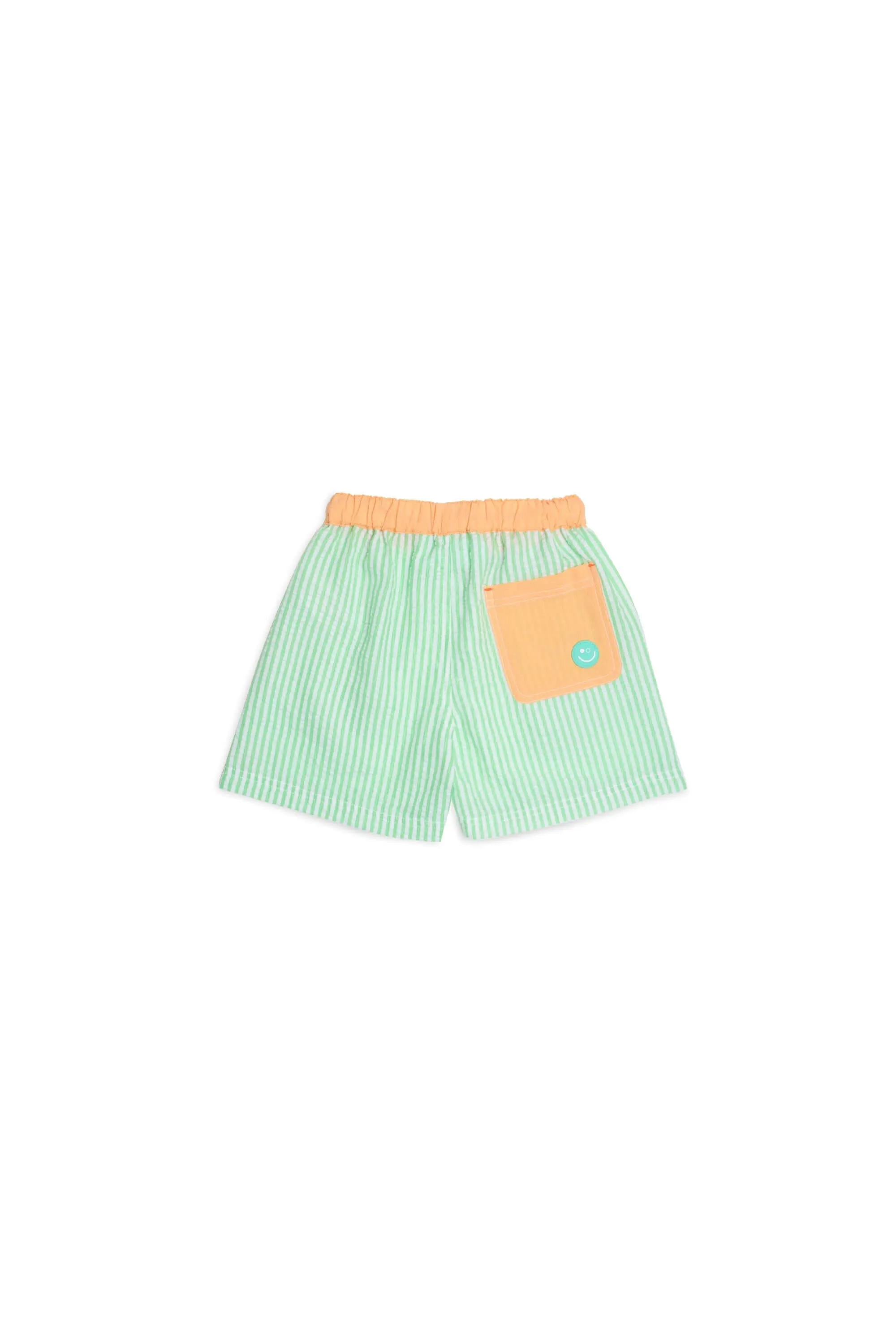 Kids Striped Seersucker Shorts