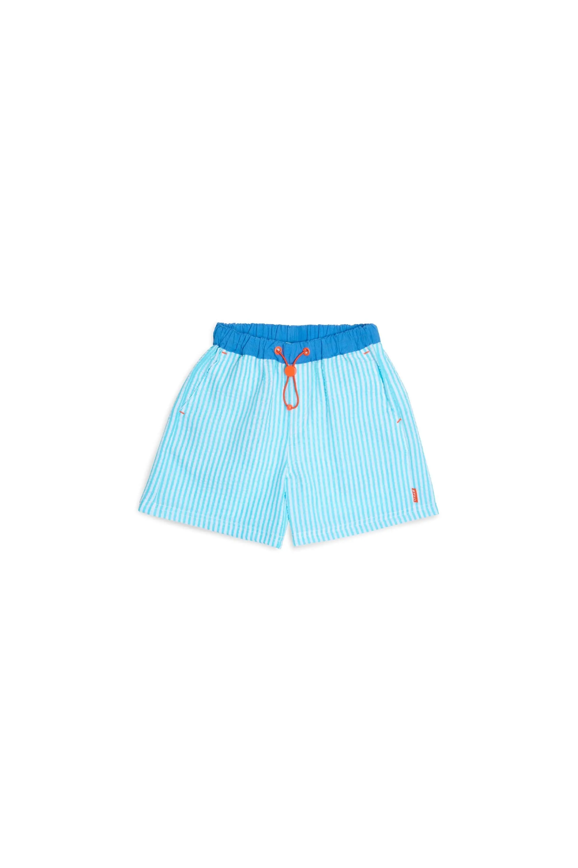 Kids Striped Seersucker Shorts