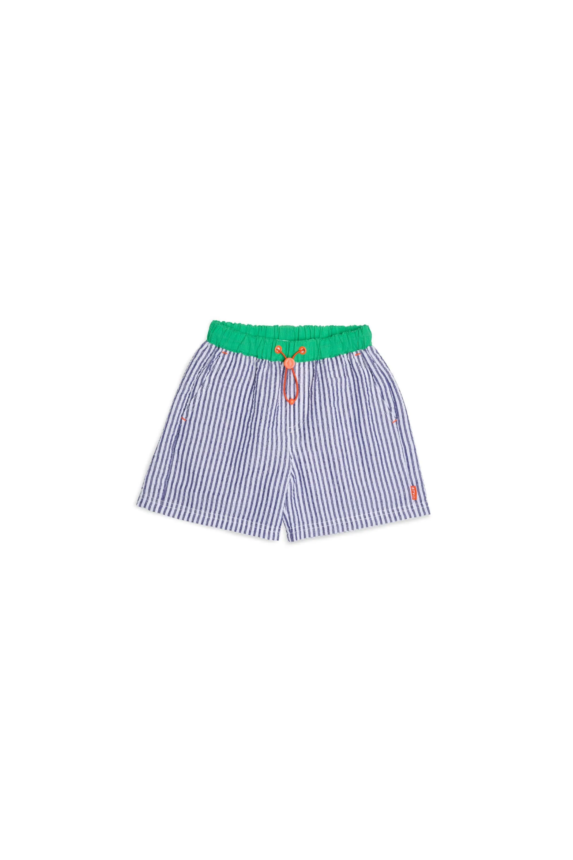 Kids Striped Seersucker Shorts