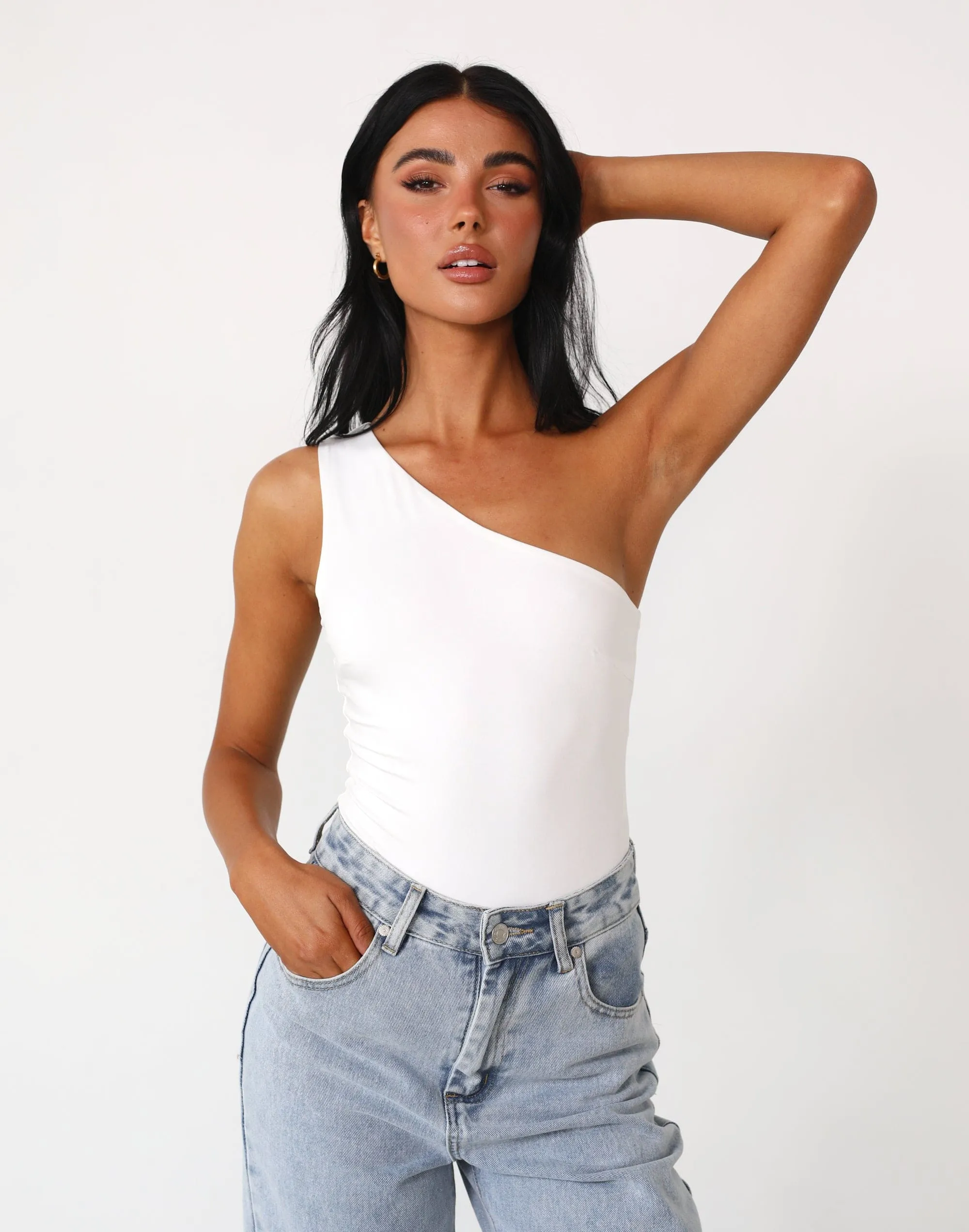 Lights Out Bodysuit (White)