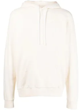 Marcelo Burlon Tempera Cross Regular Hoodie Ecru White