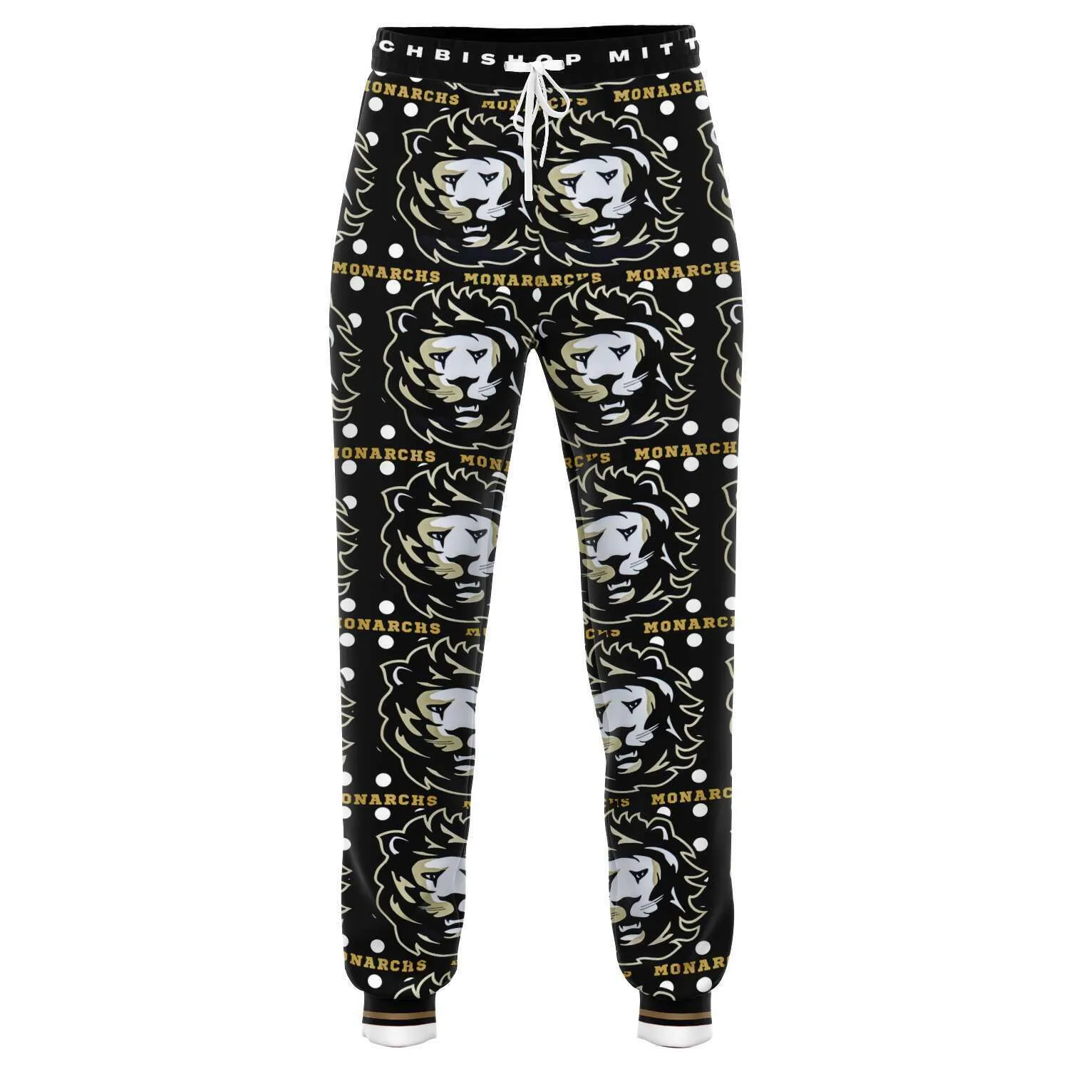 Mitty Monarchs Polka Unisex Fleece Joggers