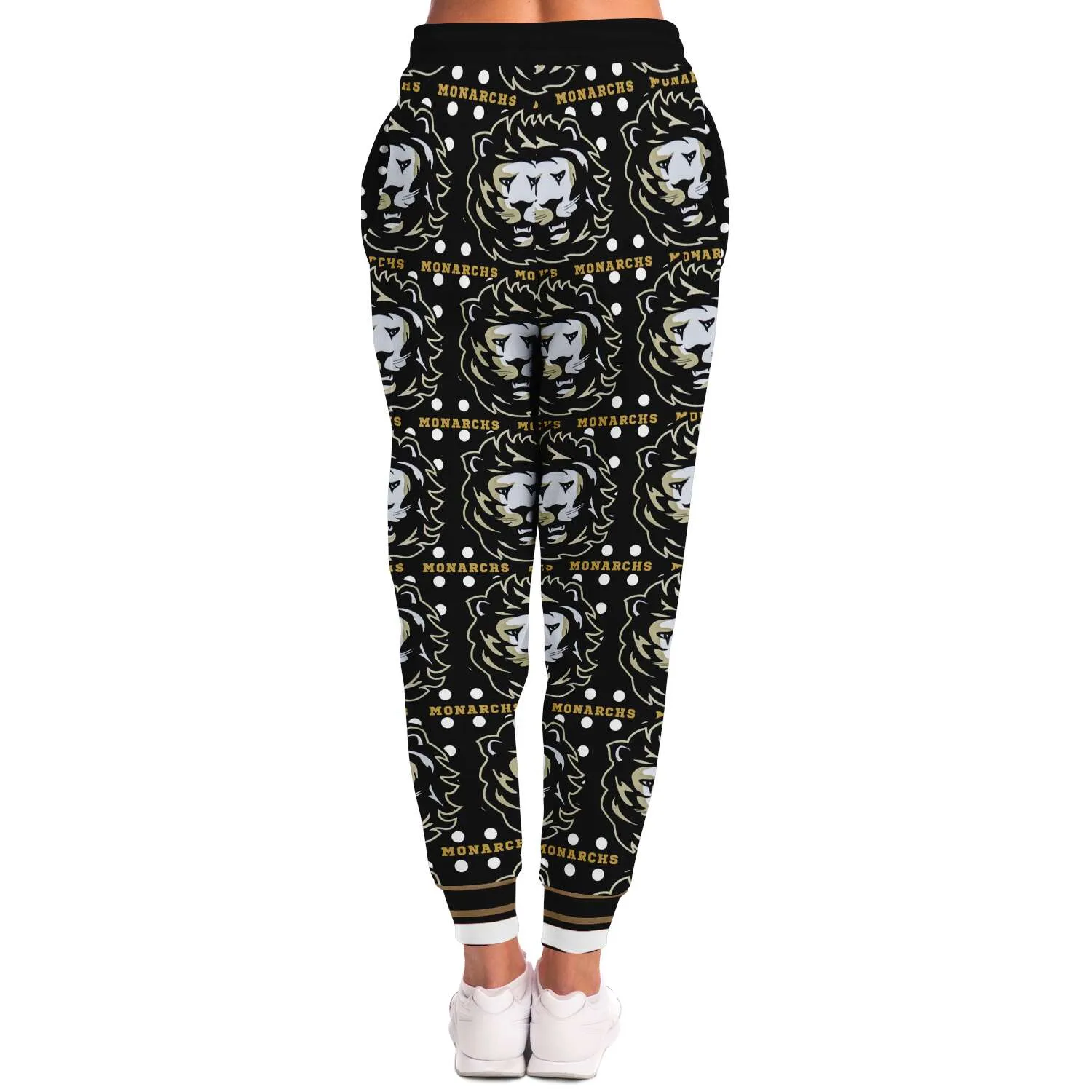 Mitty Monarchs Polka Unisex Fleece Joggers