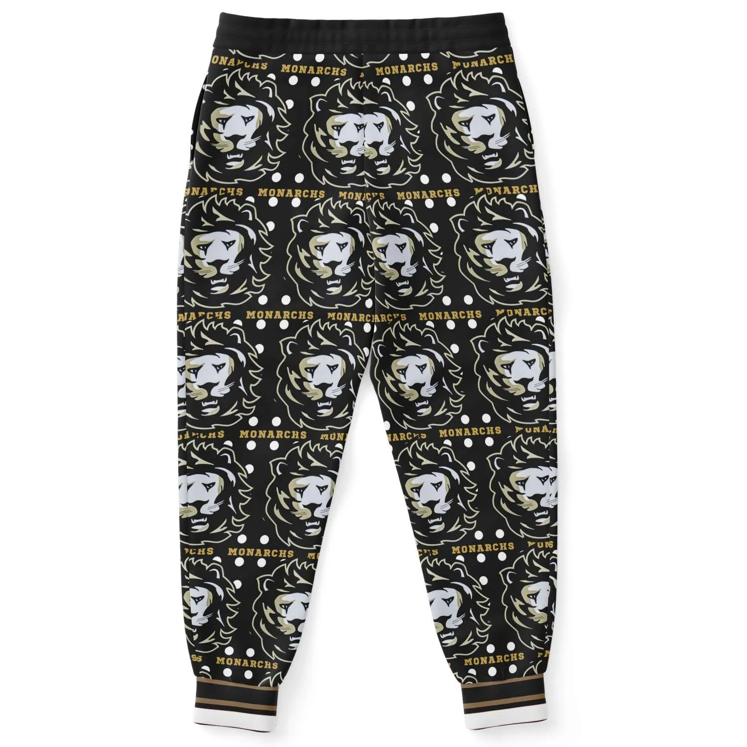 Mitty Monarchs Polka Unisex Fleece Joggers